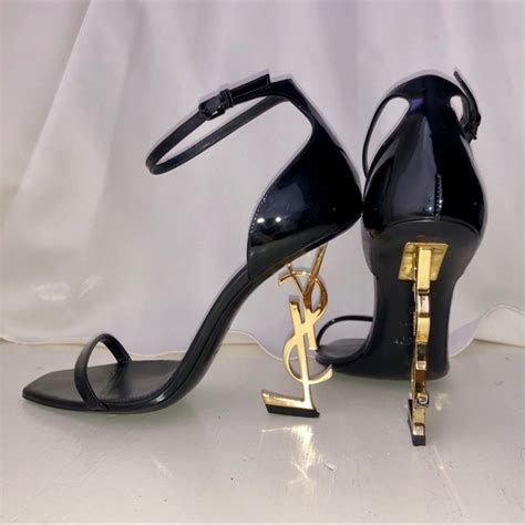 ysl heels opyum used